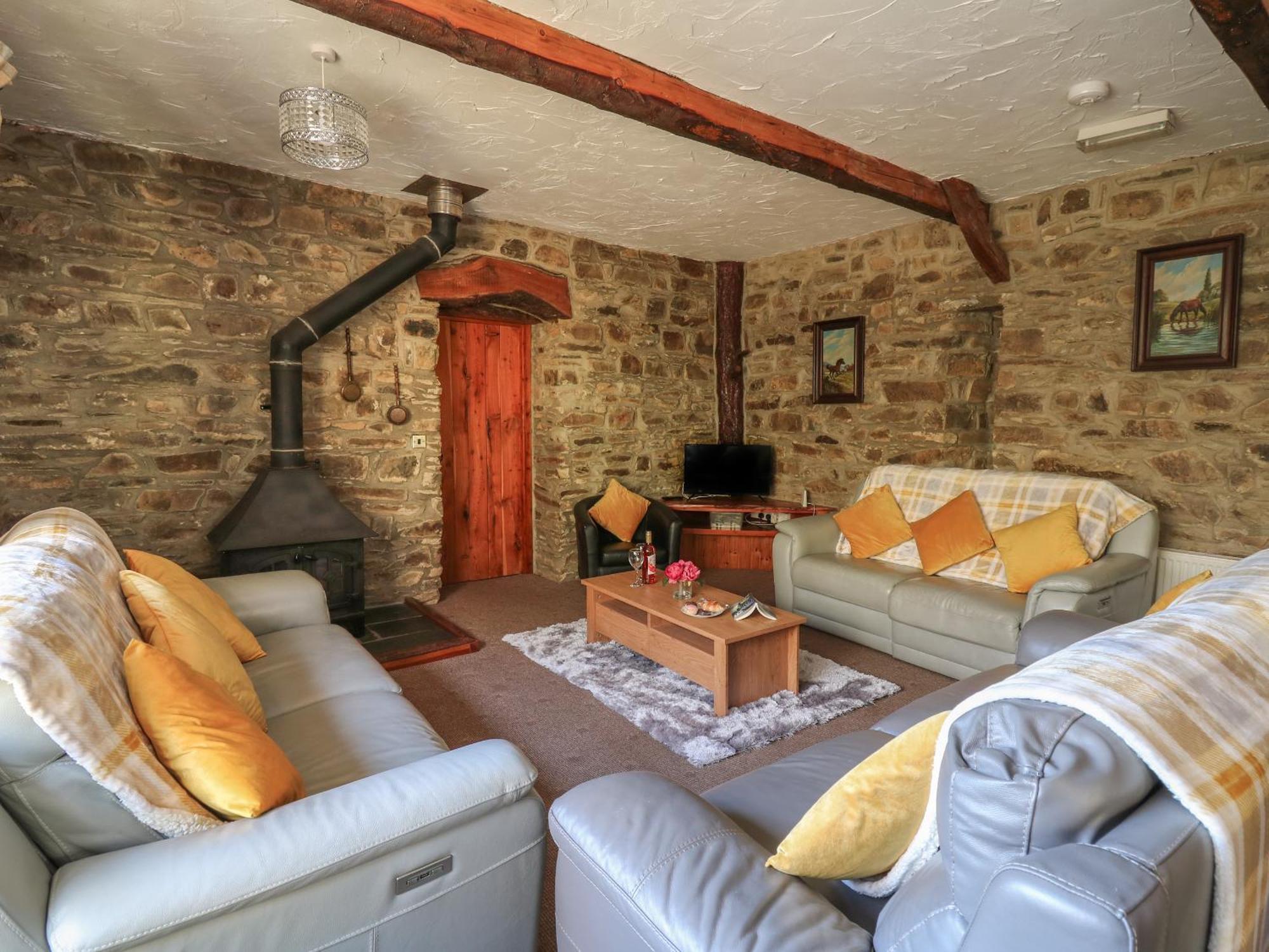 Y Felin Villa Llanybyther Buitenkant foto