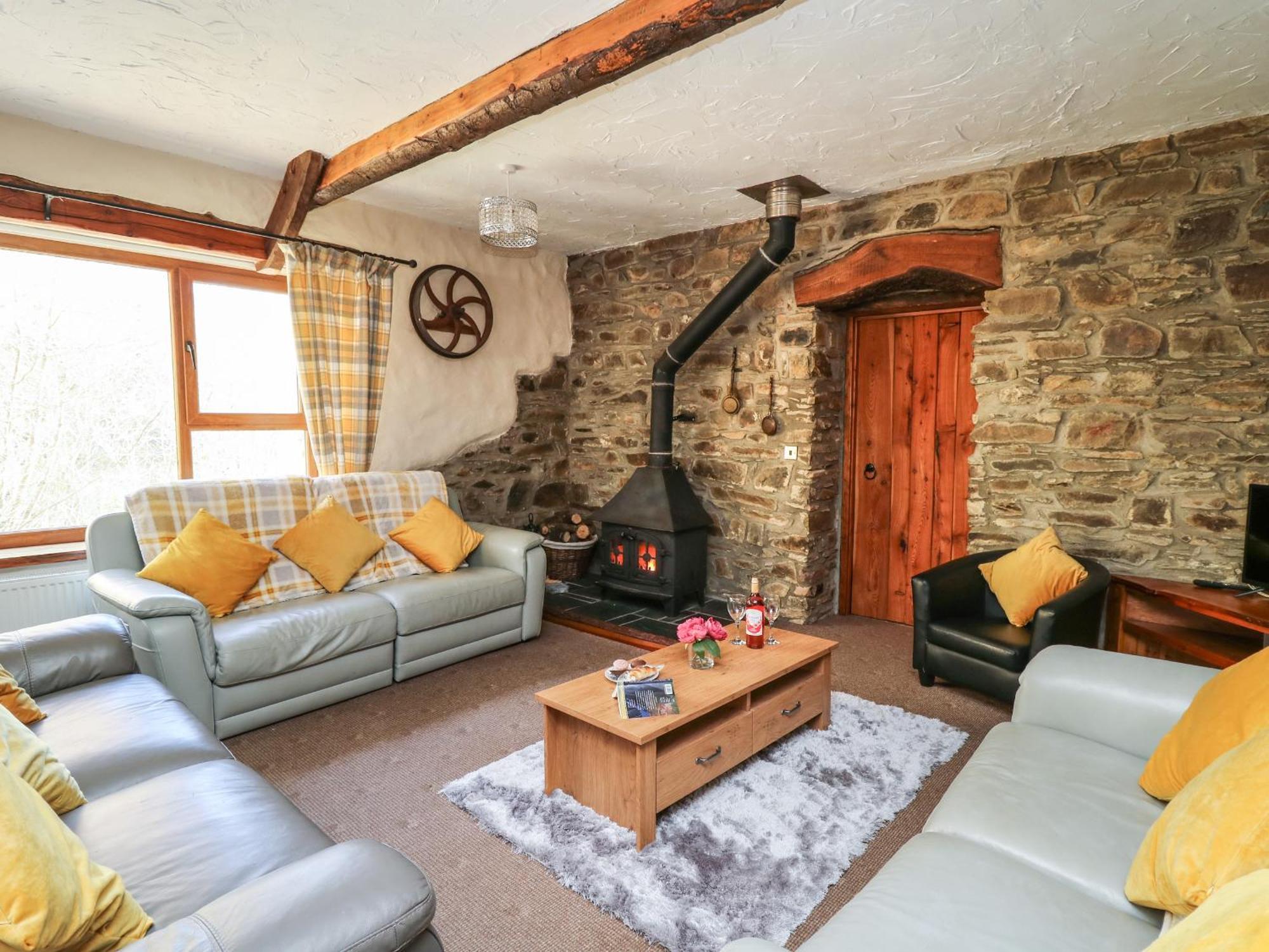 Y Felin Villa Llanybyther Buitenkant foto